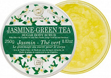 Скраб для тела сахарный Saules Fabrika Жасмин – Зеленый чай 250 г