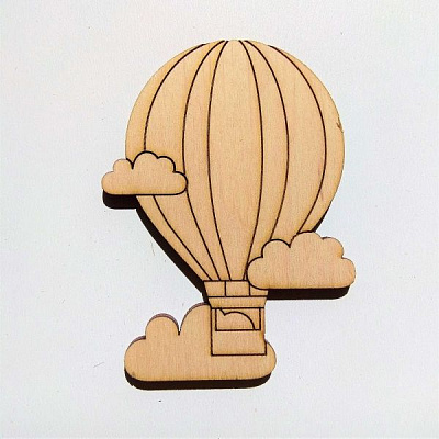 Заготовка Повітряна куля 4D 40 Фанера