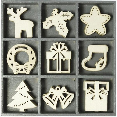 Набор заготовок Новий год 1 10,5х10,5 см Knorr Prandell 