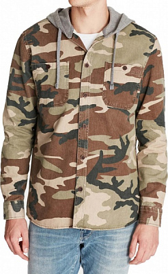 Сорочка Mavi HOODED SHIRT 021367-30262 р. L камуфляж