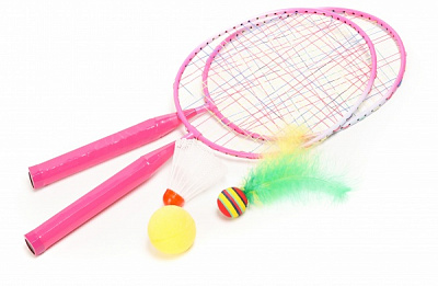 Набор для бадминтона UP! (Underprice) розовый BDDUP-020Y 