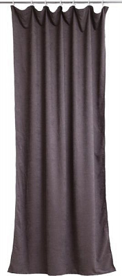 Штора SL 1004-V34 150х290 см серая