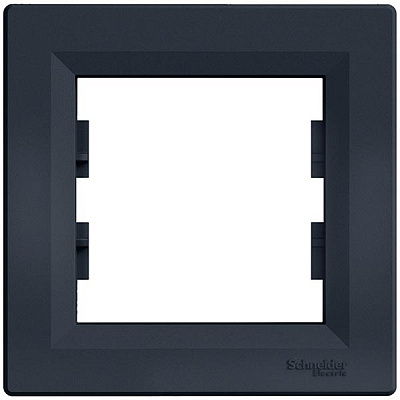 Рамка Schneider Electric ASFORA антрацит EPH5800171