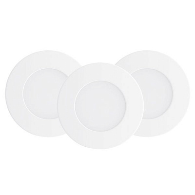 Світильник точковий Global LED 3 шт. 6 Вт 3000 К 3-SPN-003-C