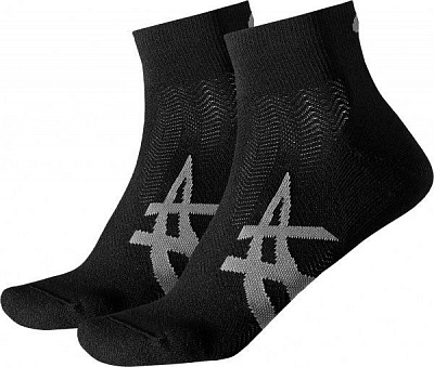 Носки Asics 2PPK CUSHIONING SOCK 130886-0904 черный р.35-38