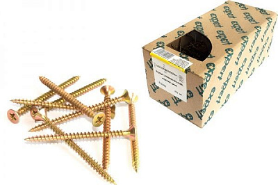 Шуруп универсальный потайная головка 6,0х80 мм 200 шт ЦЖ 6x80 мм 200 шт. Expert Fix