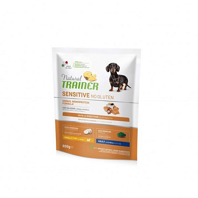 Корм Trainer Natural Sensitive Adult Mini лосось 800 г