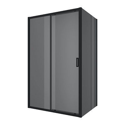 Душевая кабина Koller Pool TP120BGR TREND PRO Black matt 1200x900x1950 мм (стекло Grey)