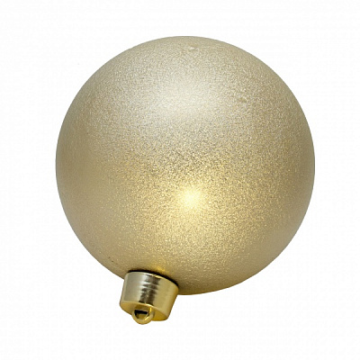 Куля новорічна Девілон 250 мм золотистий