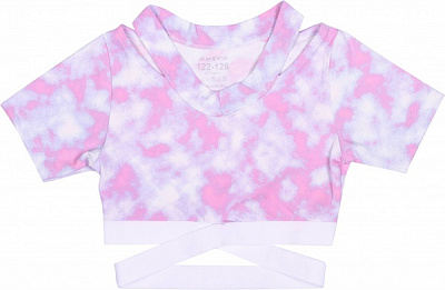 Футболка для девочек KOSTA 1211-5 р.134 голубой 