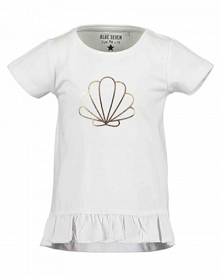 Футболка для девочек Blue Seven р.128 белый 702242 X_001_р.128 