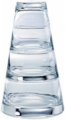 Набор для закусок Vertigo Pyramide PRO 820 мл 4 предмета Durobor 