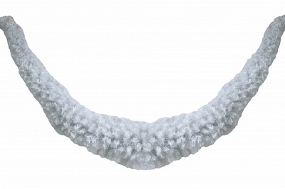 Гирлянда синтетическая Маг-2000 белая густая 2,7 м 