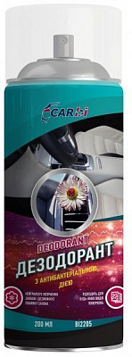 Нейтрализатор запаха спрей CAR BI с антибактериальным действием нейтральный 200 мл