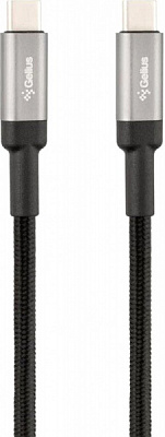 Кабель Gelius G-Power GP-UC108 Type-C to Type-C 100 W 2 м чорний (GP-UC108)