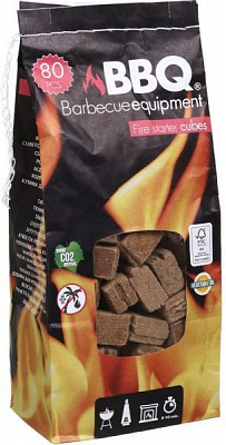 Бруски для разжигания BBQ 80 шт.