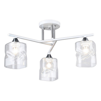 Люстра потолочная Victoria Lighting 3x60 Вт E27 белый Lisbon/PL3 white