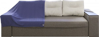 Плед ажурний 130x170 см лавандовий Прованс