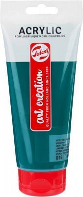 Краска акриловая (616) Зеленый виридоновый 200 мл Talens Art Creation Royal Talens
