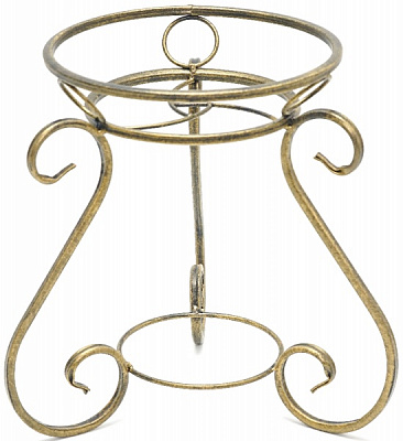 Подставка для растений Ferrum Decor 33х30x34 см античное золото 