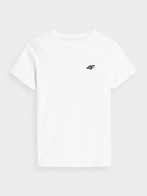 Футболка 4F TSHIRT M640 4FJMM00TTSHM640-10S р.128 белый