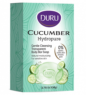 Мыло Duru Hydropure с соком огурца 106 г