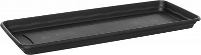 Поддон пластиковый Plastiken Terra Plato Jardinera антрацит 7603 antr прямоугольный антрацит 