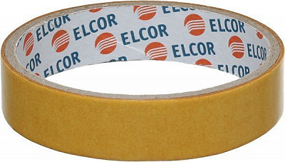 Двостороння клейка стрічка Елкор TRPP1902 19 мм x 2 м