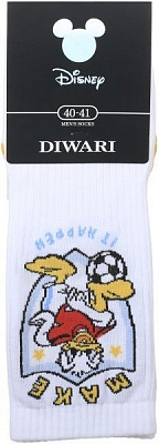 Носки мужские Conte DISNEY 17С-168СПМ, 368 р. 25 белый 