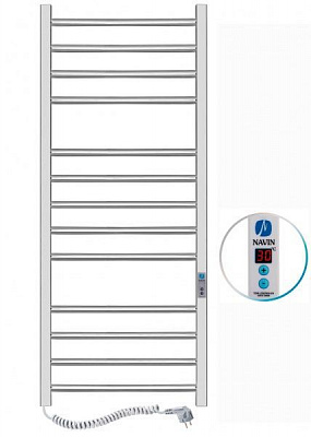 Полотенцесушитель электрический NAVIN Классик Квадро 500х1200 Digital левый 12-116152-5012