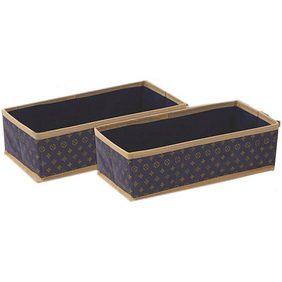 Набір органайзерів Vivendi Lui Gold 9x14x29 см 2 шт