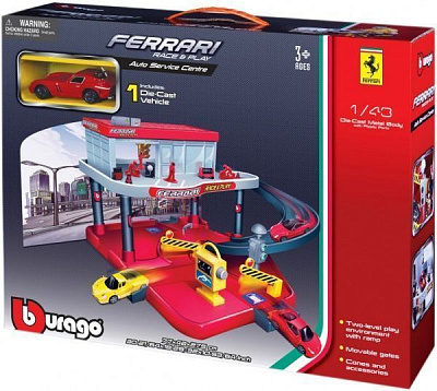 Ігровий набір Bburago 1:43 Автосервіс 18-31231