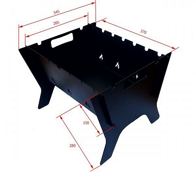 Мангал ESI разборной мини