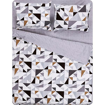 Комплект постельного белья двуспальный La Nuit tender geometry мульти