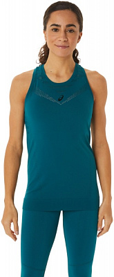 Футболка Asics SEAMLESS RACER BACK 2032C507-300 р.L синій