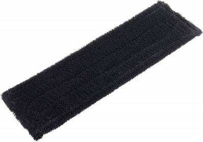 Змінна насадка до швабри OBERY підлогонатирач мікрофібра чорна 40 см