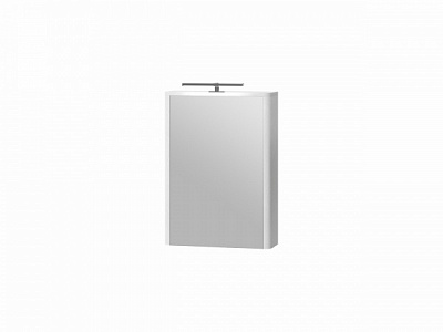 Дзеркальна шафа Botticelli Livorno - 50 структурний білий