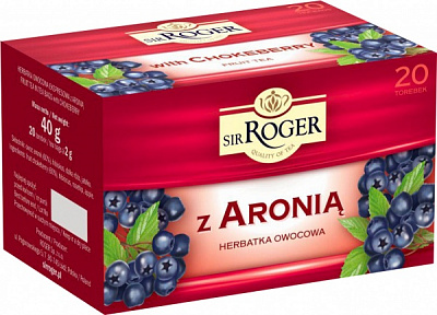Чай Sir Roger Аронония 20 шт. 40 г 