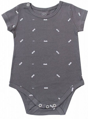 Комбинезон детский унисекс Фламинго 467-124 р.62 серый 