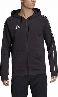 Джемпер Adidas CORE18 FZ HOODY FT8068 р. 2XL черный