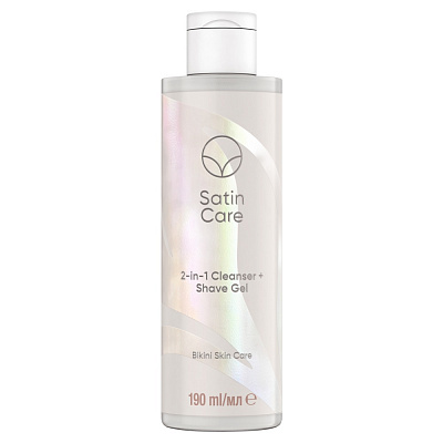 Гель для бритья SATIN CARE Gillette Venus+Очищающее средство 2-в-1 для интимной зоны 190 мл