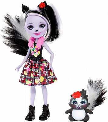 Лялька Enchantimals Скунсик Сейдж оновлена FXM72