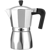 Кофеварка гейзерная на 9 чашек MK-AL109 Maxmark