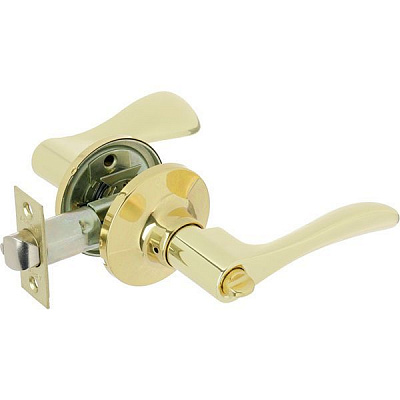 Ручка на розетці Apecs 891-01-G ключ-фіксатор золото