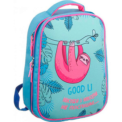 Рюкзак шкільний Bagland Turtle 17 л блакитний суб.798 13466