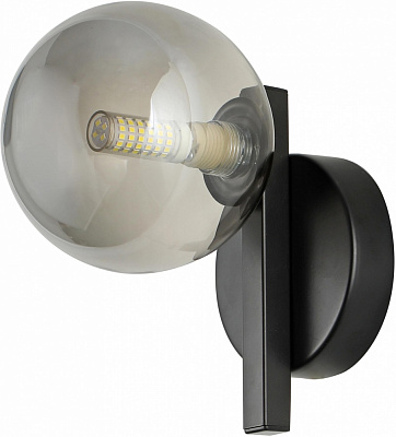 Светильник настенный Sensio Camelo 7 Вт G9 черный/дымчатый ALG-74780/1W