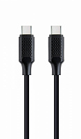 Кабель Cablexpert Power Delivery 60 Вт 1,5 м чорний (CC-USB2-CMCM60-1.5M) 