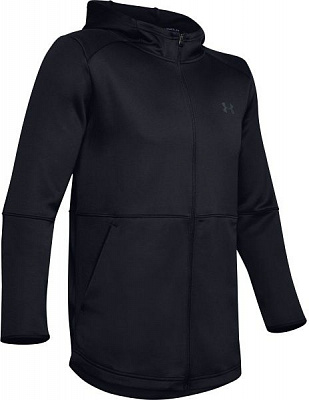 Джемпер Under Armour MK1 Warmup FZ Hoodie 1345259-001 р. S черный