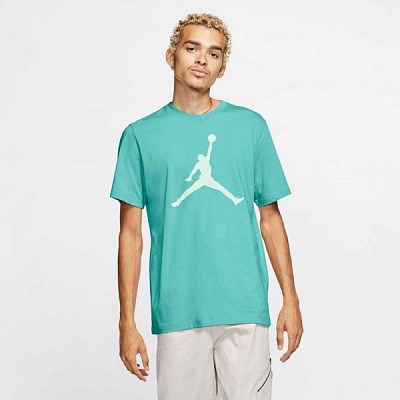 Футболка Nike M J JUMPMAN SS CREW CJ0921-307 р.M мятный