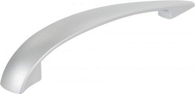 Мебельная ручка 128 мм матовый хром Poliplast 0309SV06